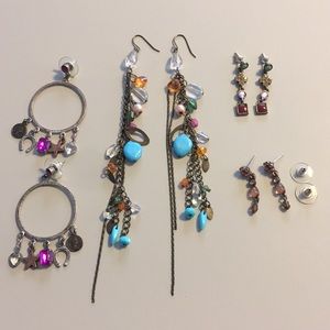 Lot 4 Pairs of Earrings